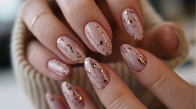 Nude Winter Nails 🤍: Classy, Cozy & Timeless Holiday Looks