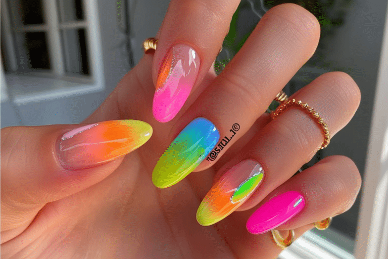 30 Bright Neon Nails To Try This Summer