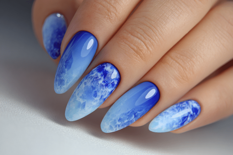 2025's Most Stunning Blue Nail Designs Unveiled