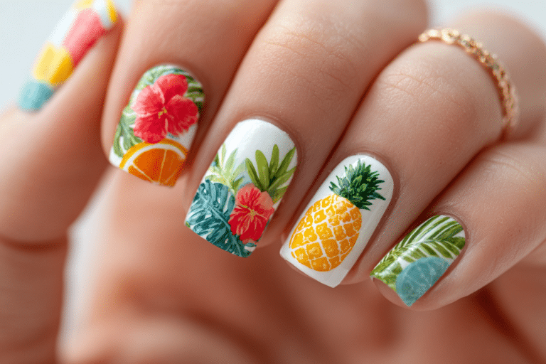 25 Stunning Summer Vacation Nail Ideas