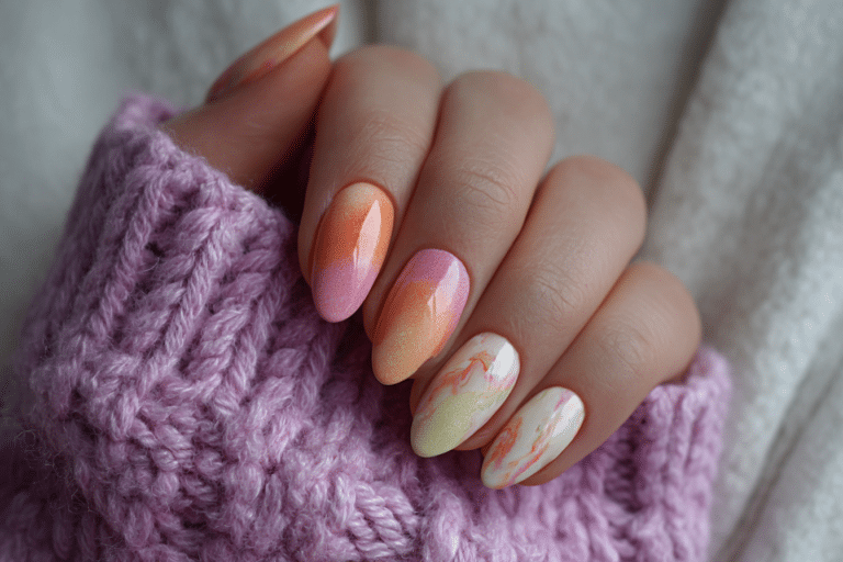 Make spring gel nails last longer by applying cuticle oil twice daily to maintain flexibility and prevent lifting at the edges. Wear gloves when cleaning, washing dishes, or exposing hands to water for extended periods. Avoid using nails as tools and be gentle with activities that place stress on the tips. Apply thin gel layers during application and ensure proper curing time for maximum adhesion and durability throughout the wear period.