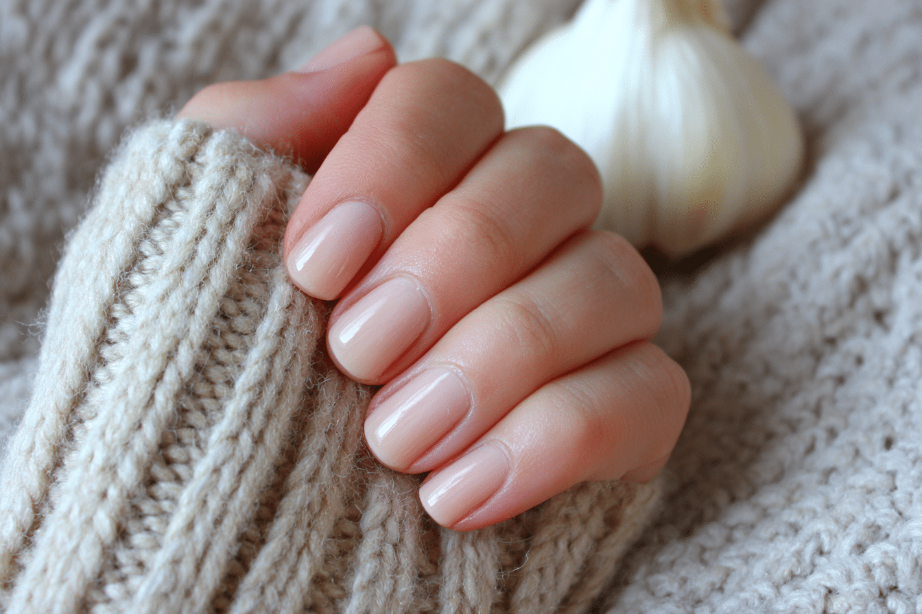 DIY Nail Strengthener with Garlic A Natural Trick for Stronger, Healthier Nails