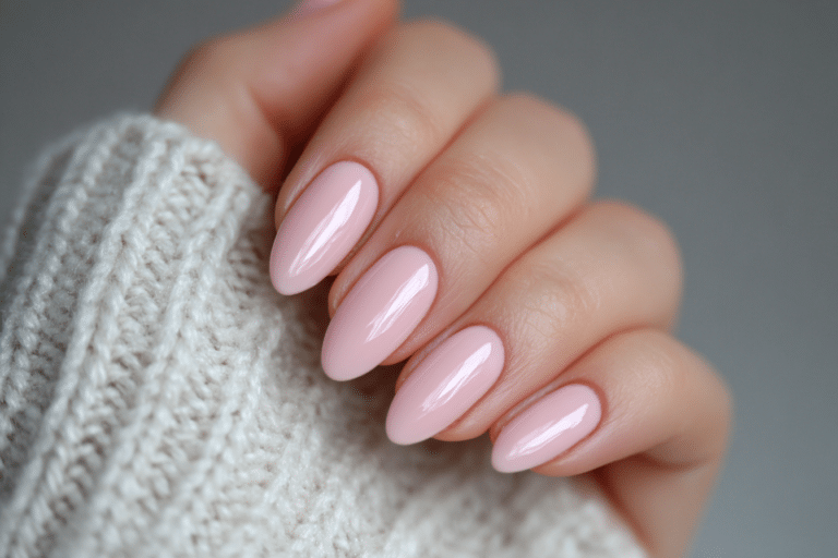 Soft Pink Almond Elegance