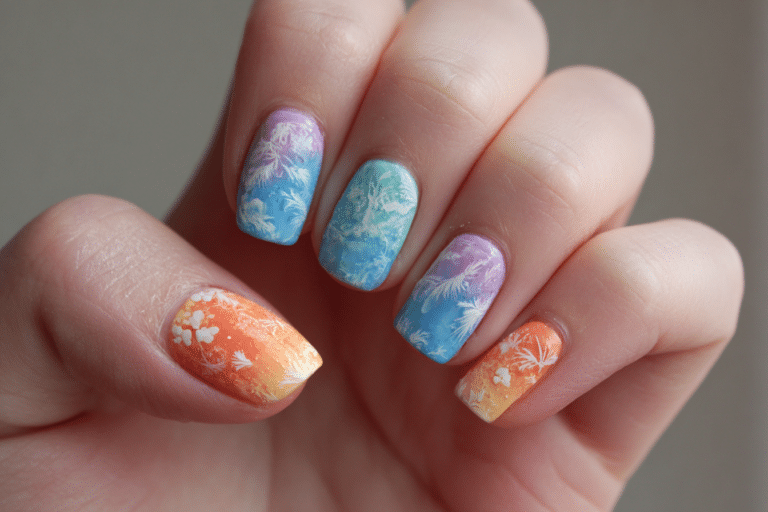 Easy Beach Nails Designs