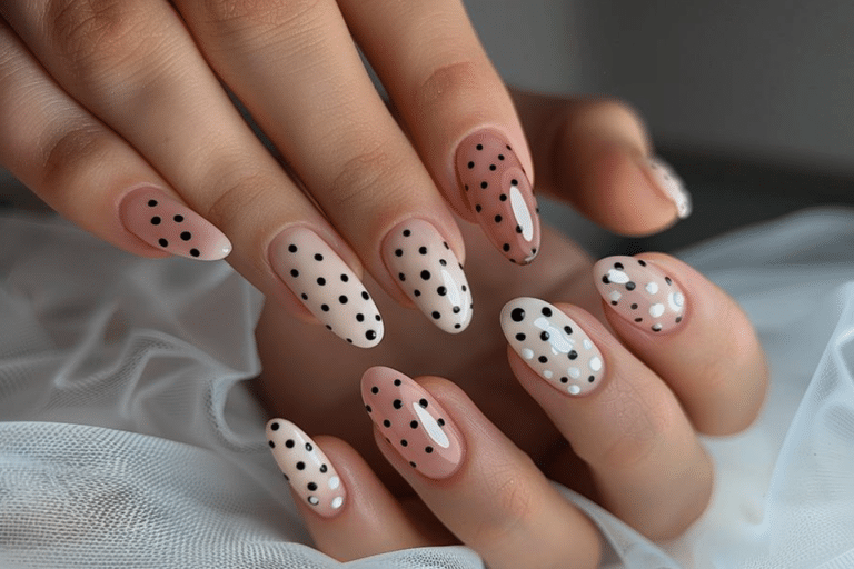 19+ Polka Dot Nail Ideas That Are Too Cute to Ignore
