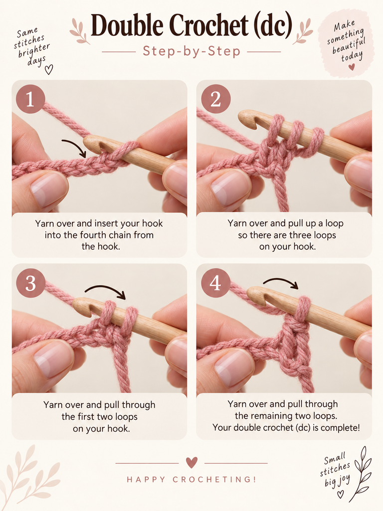 Double Crochet (dc) Popular