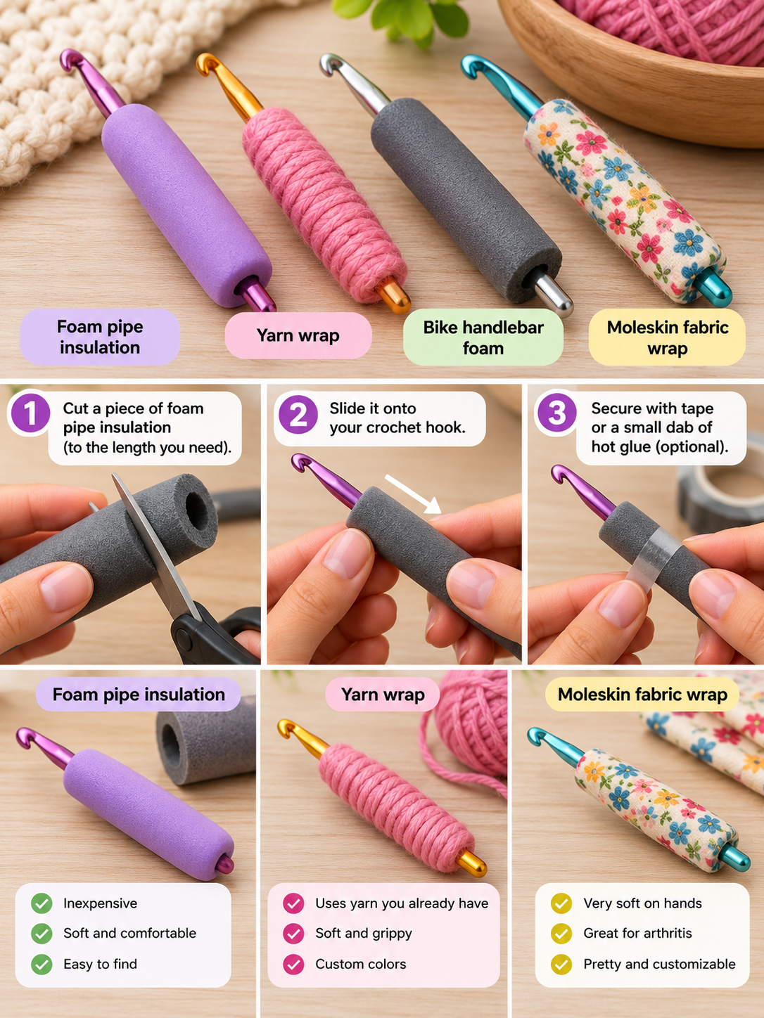 Make Your Own Grip Cushion