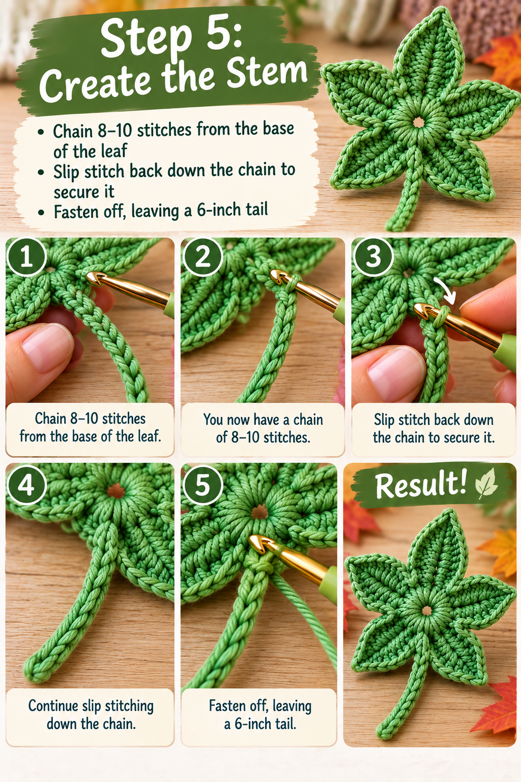 Step 5 Create the Stem