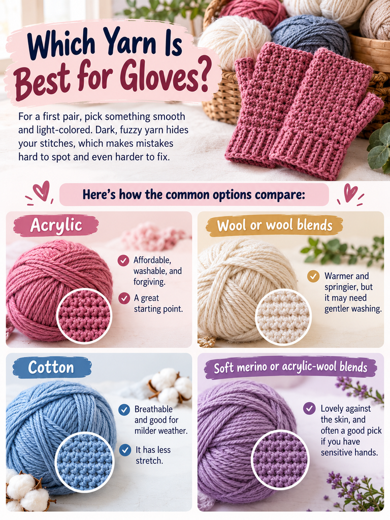 Which Yarn Is Best for Gloves