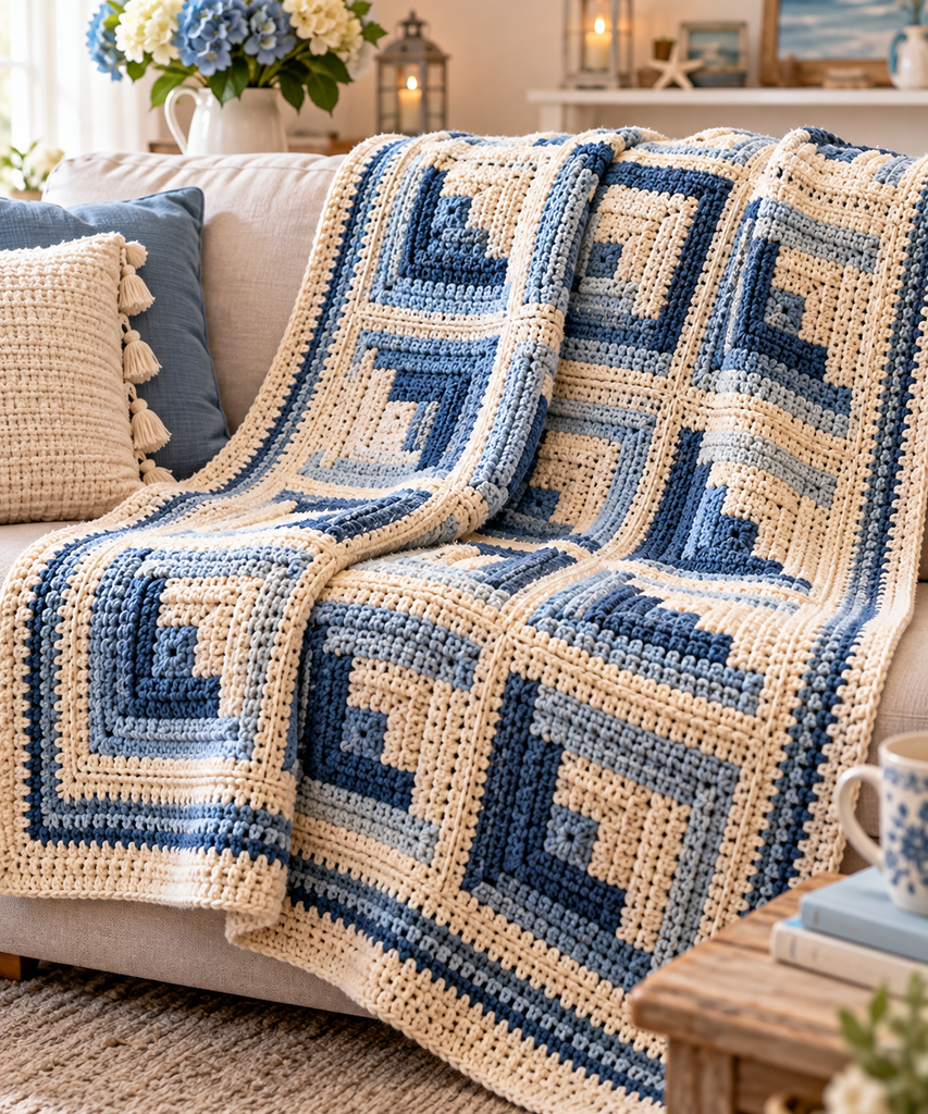 Cream and Blue: Calm and Classic