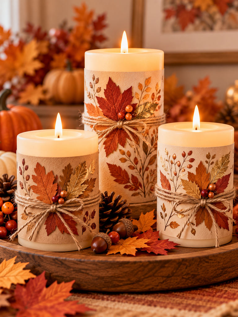 Paper Candle Wraps