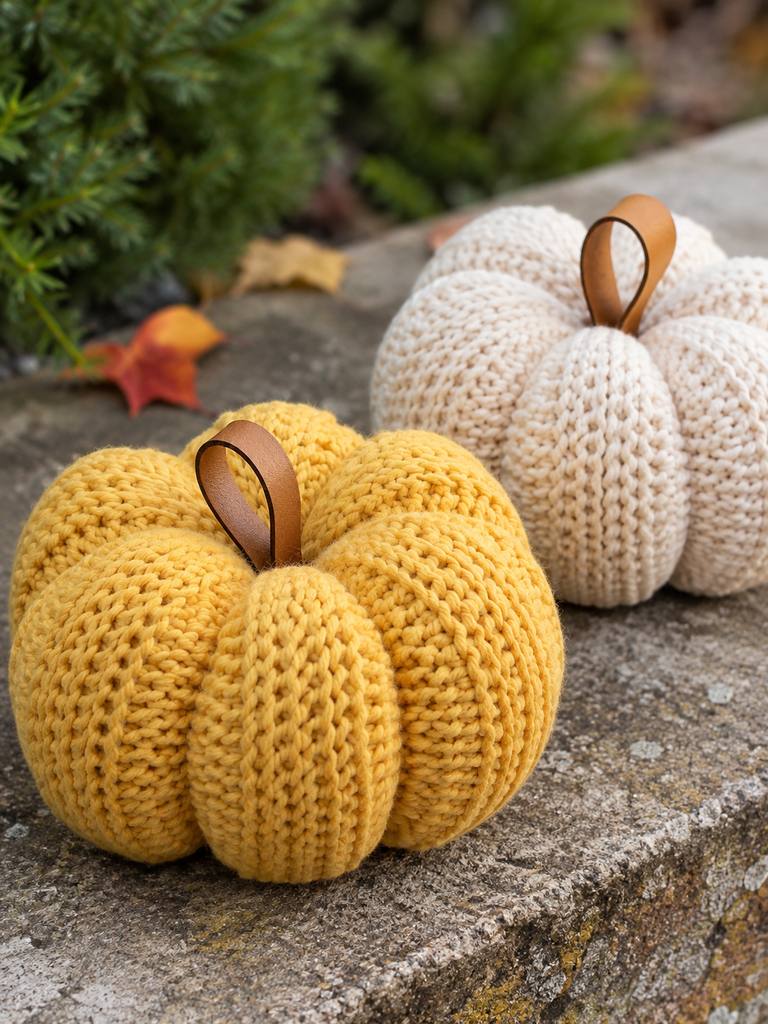 Tunisian Crochet Pumpkin