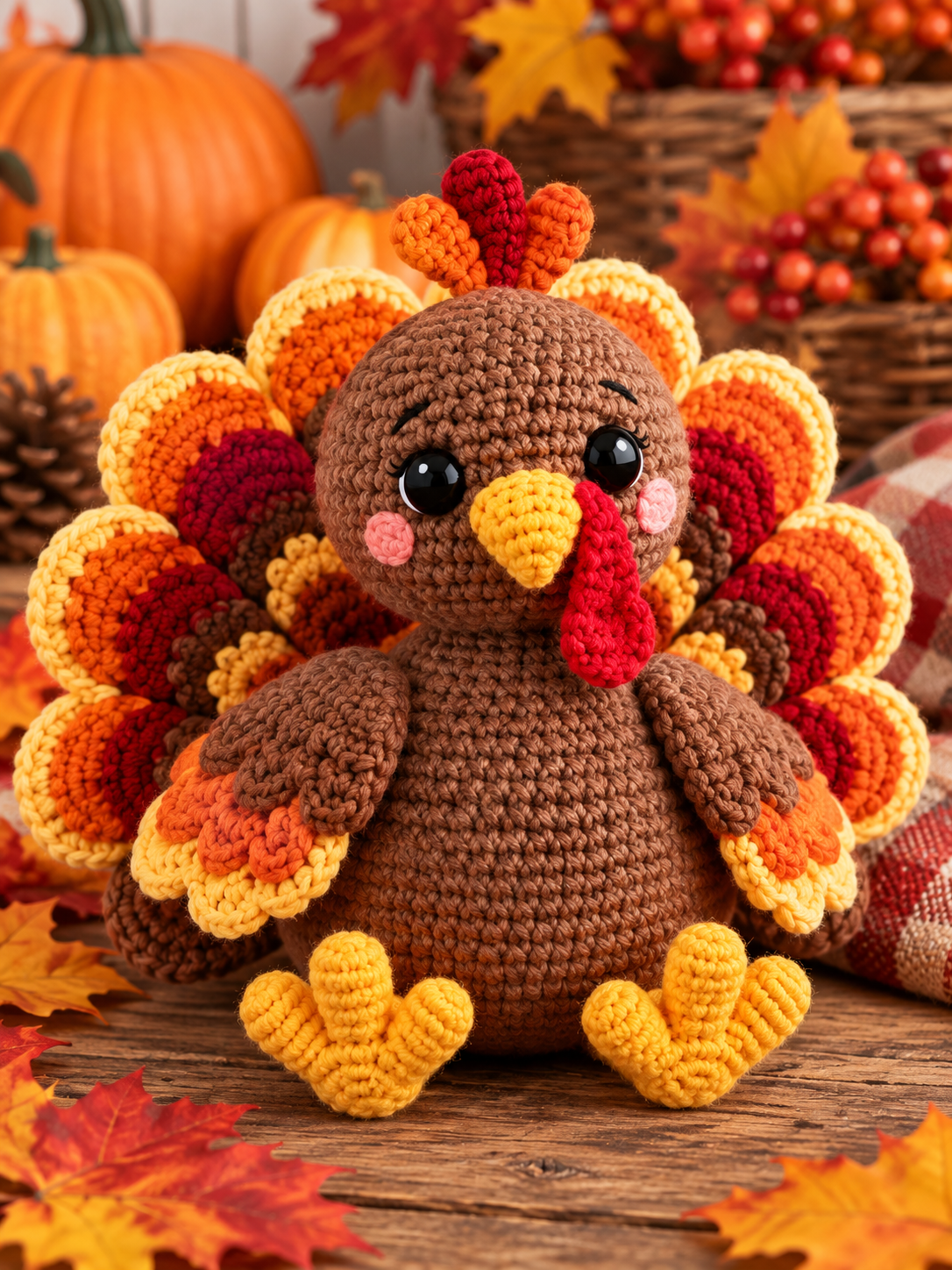 Amigurumi Turkey Stuffie