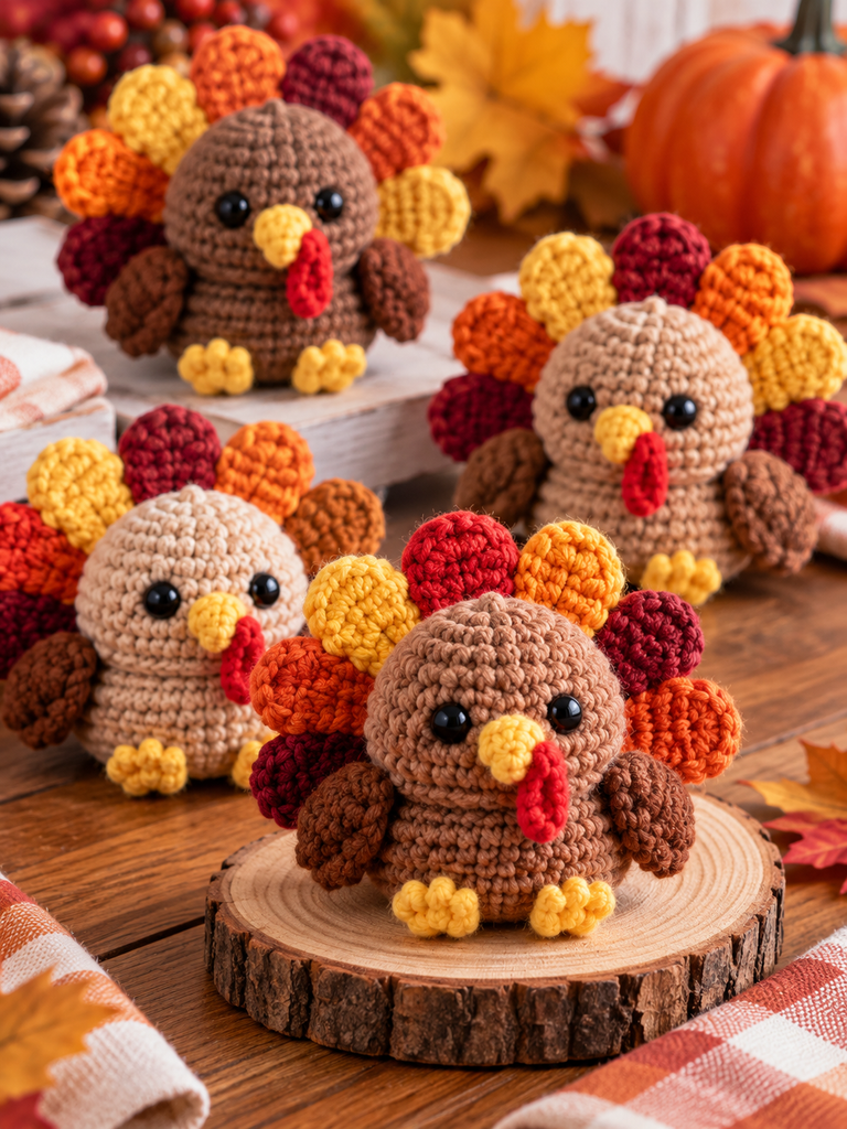Thanksgiving Turkey Amigurumi