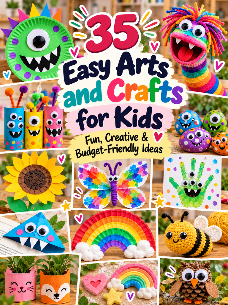 easy arts and crafts for kids