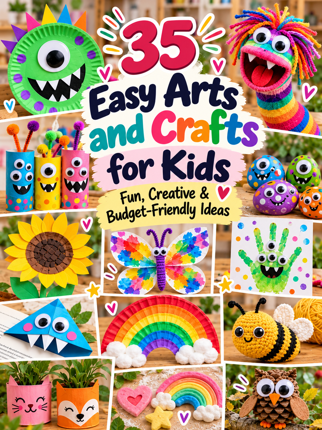easy arts and crafts for kids